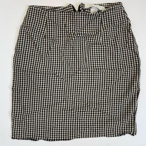 Y2K 90s Checkered Miniskirt